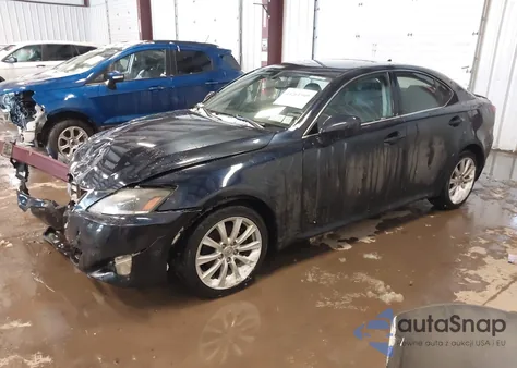 2008 Lexus Is 250 z USA, uszkodzony, nr VIN JTHCK262X85025402